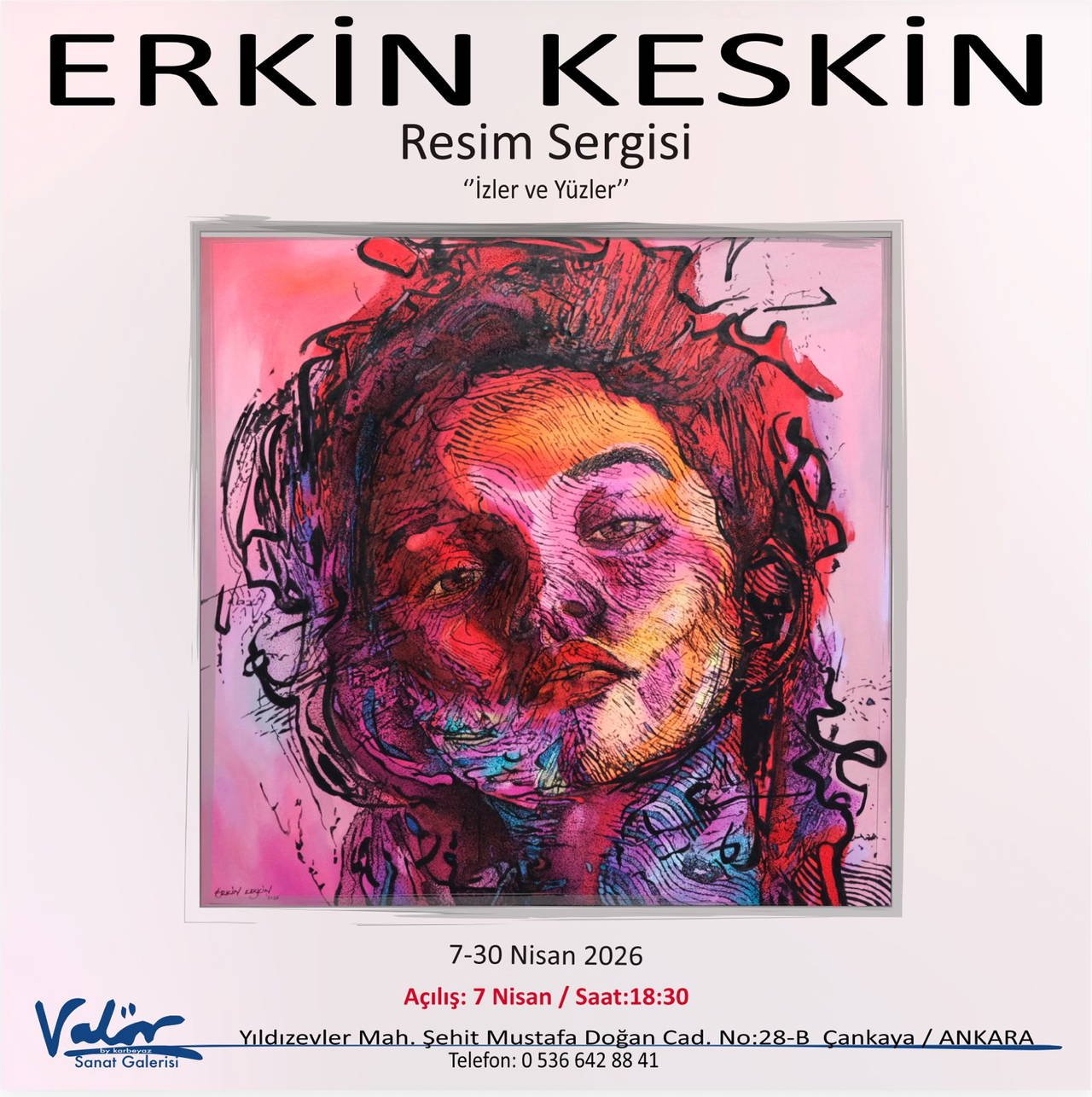 Izler ve Yuzler: Erkin Keskin’in Portrelerarası Yolculuk