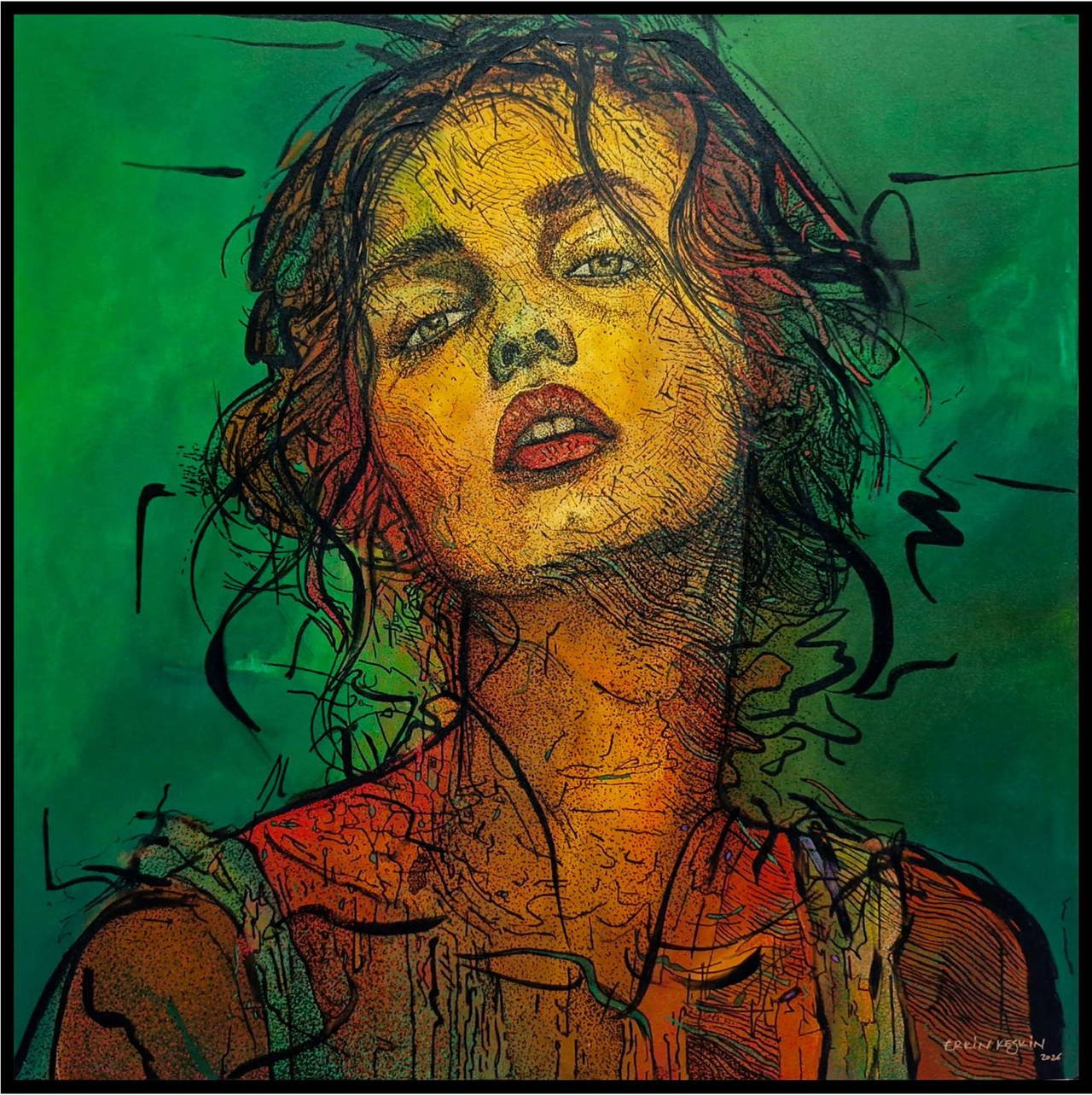 Izler ve Yuzler: Erkin Keskin’in Portrelerarası Yolculuk